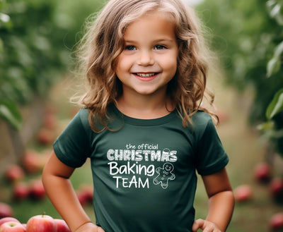 YOUTH/KIDS  Official Baking Team T-Shirt