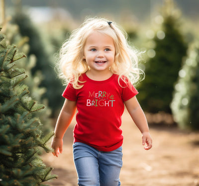 YOUTH/KIDS  Merry & Bright T-Shirt