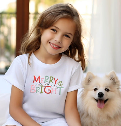YOUTH/KIDS  Merry & Bright T-Shirt