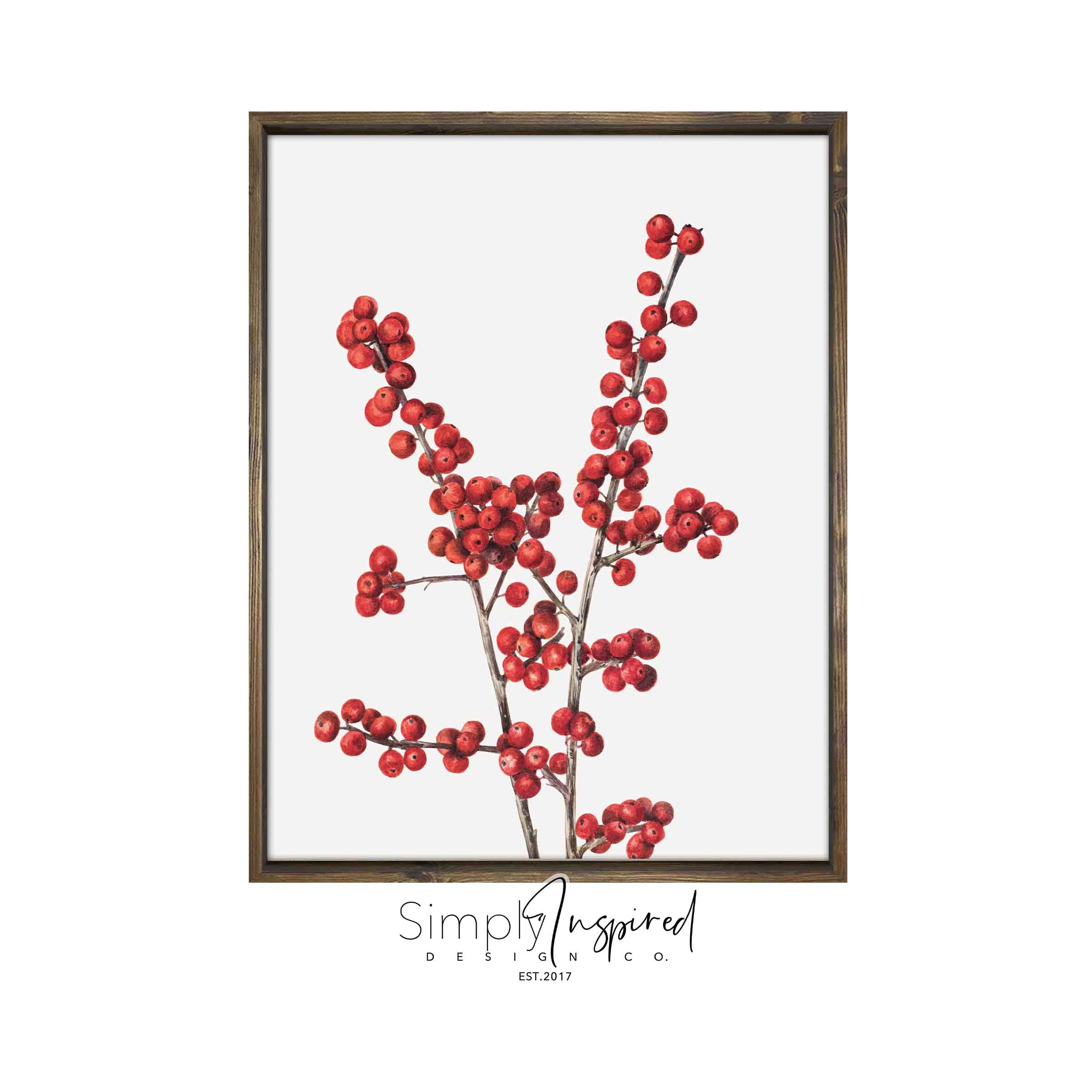 Red Berries Simply Inspired Design Co