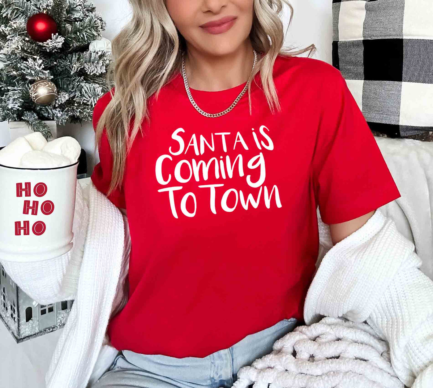 Santa is coming to Town T-Shirt