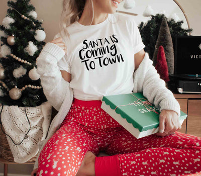Santa is coming to Town T-Shirt