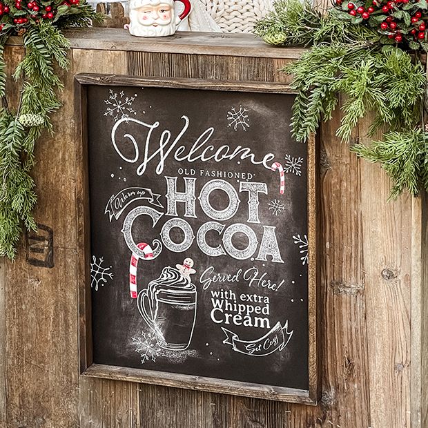 Hot Cocoa Bar Decor — WE MOVED! Visit ashleyburk.com