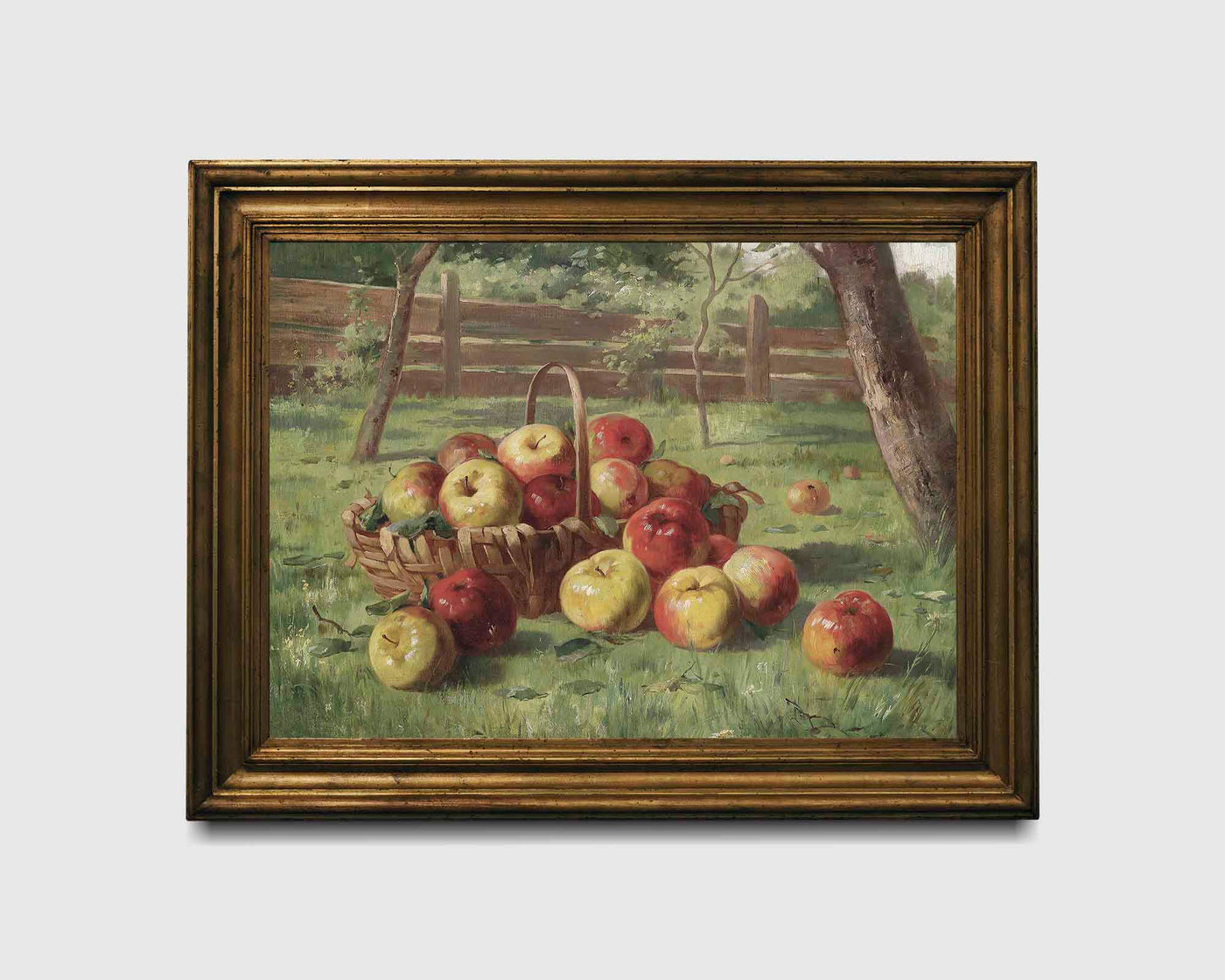 Apples in a Basket Print