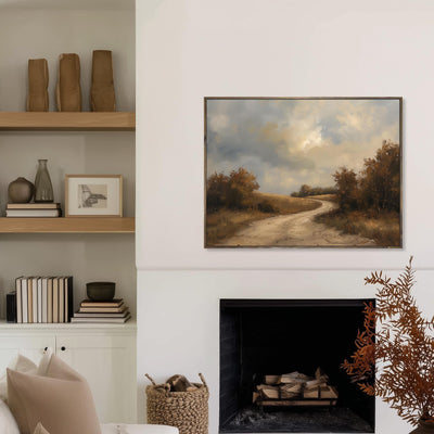 Fall Landscape Canvas Art - "Autumn Passage"