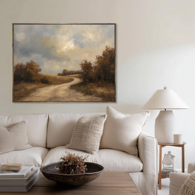 Fall Landscape Canvas Art - "Autumn Passage"