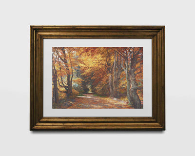 Autumn Path Print