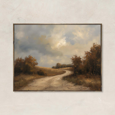 Fall Landscape Canvas Art - "Autumn Passage"