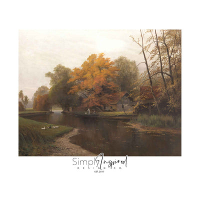 Autumn by the Pond