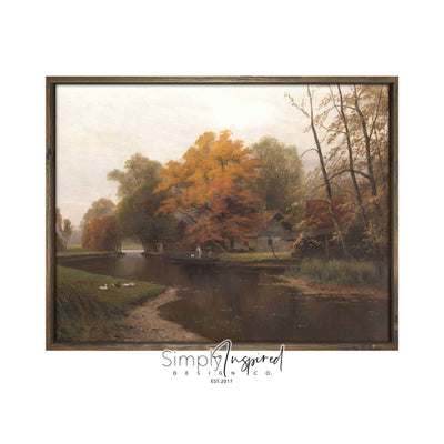 Autumn by the Pond