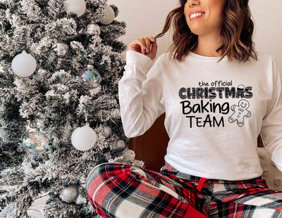 Official Baking Team Long Sleeve Tee