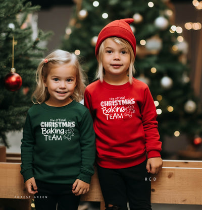 YOUTH/KIDS  Official Baking Team Sweatshirt