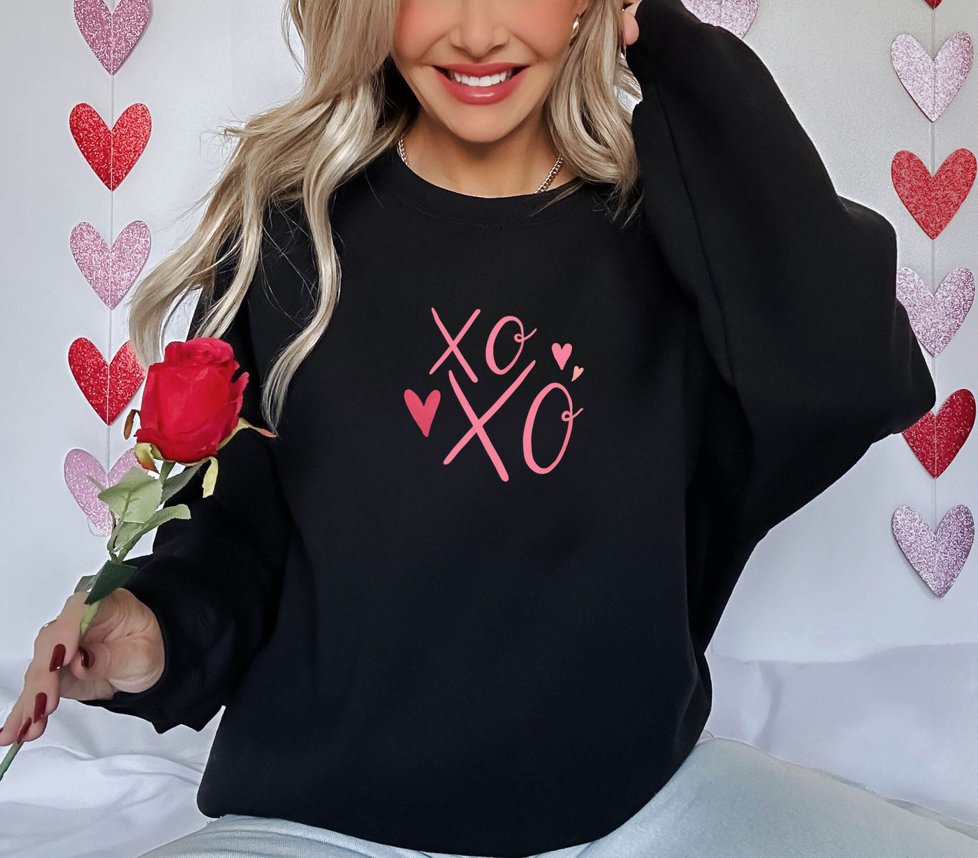 XoXo Hearts Sweatshirt