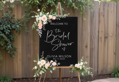 Bridal Shower Wood Sign