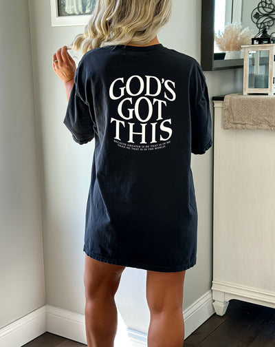 God's got this (left chest & back)