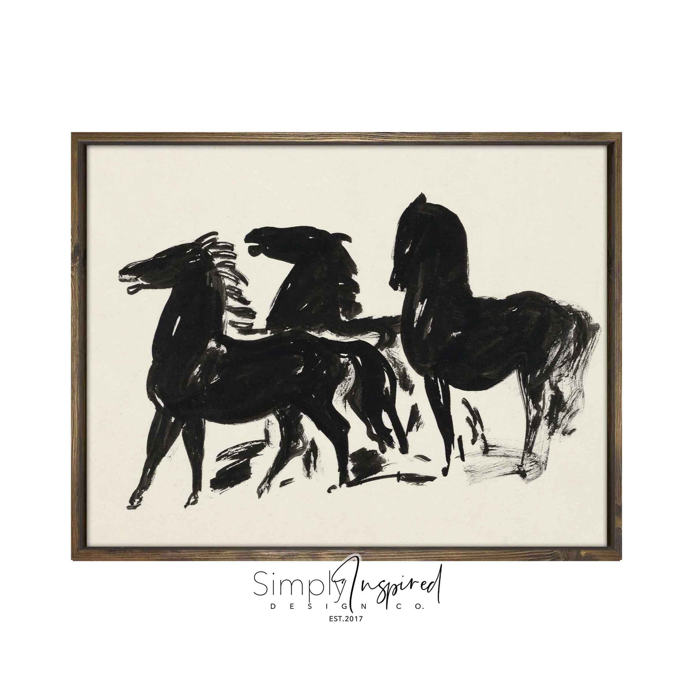Black Horse Sketch