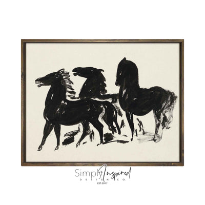 Black Horse Sketch
