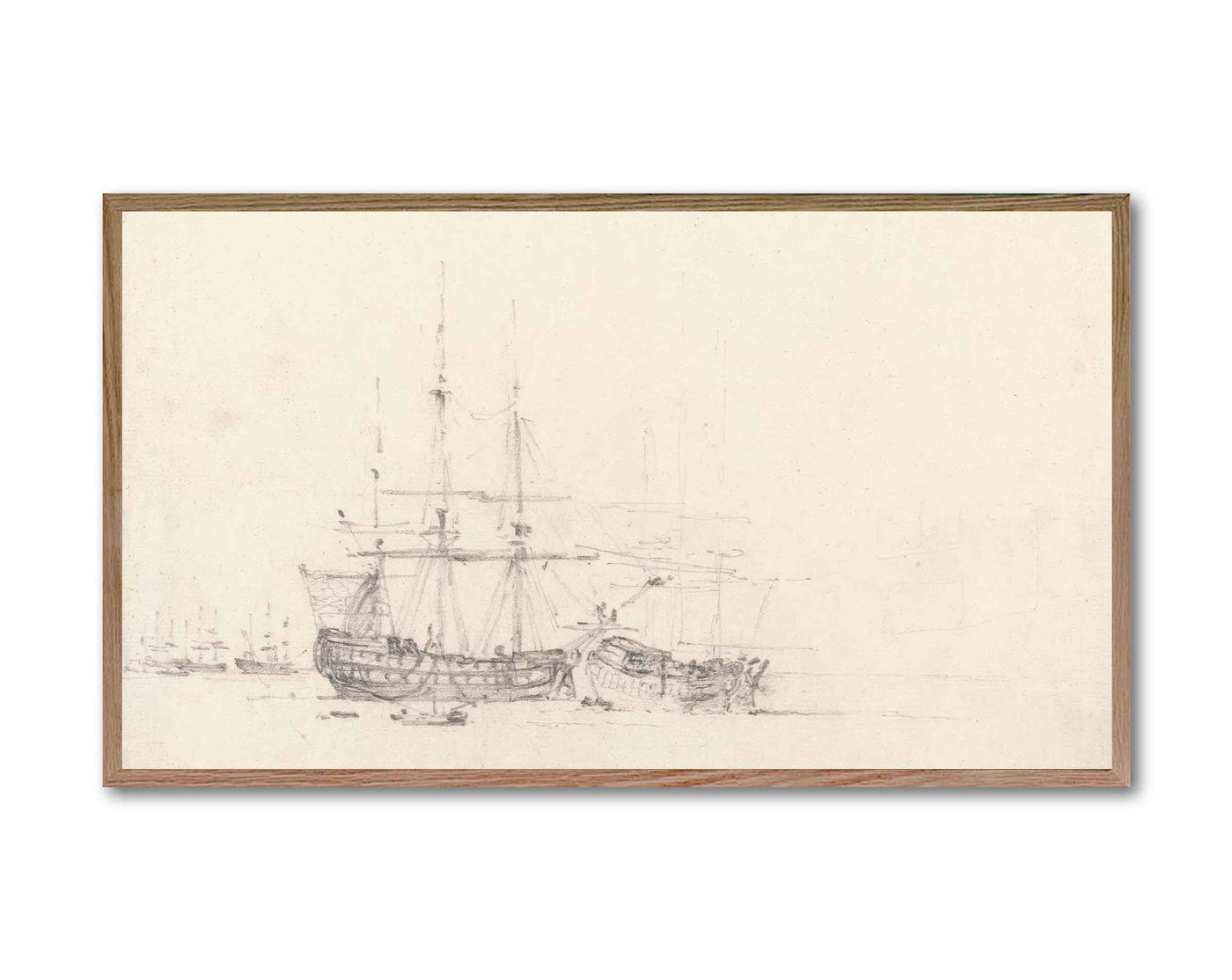 FRAME TV ART | Boat Sketch