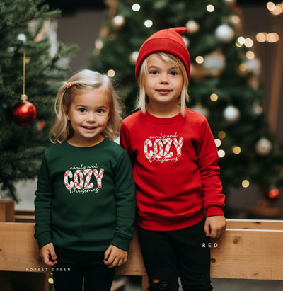 YOUTH/KIDS  Comfy & Cozy Christmas Sweatshirt
