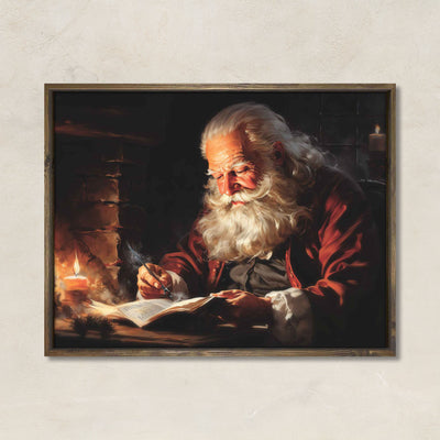 Santa Checking it Twice
