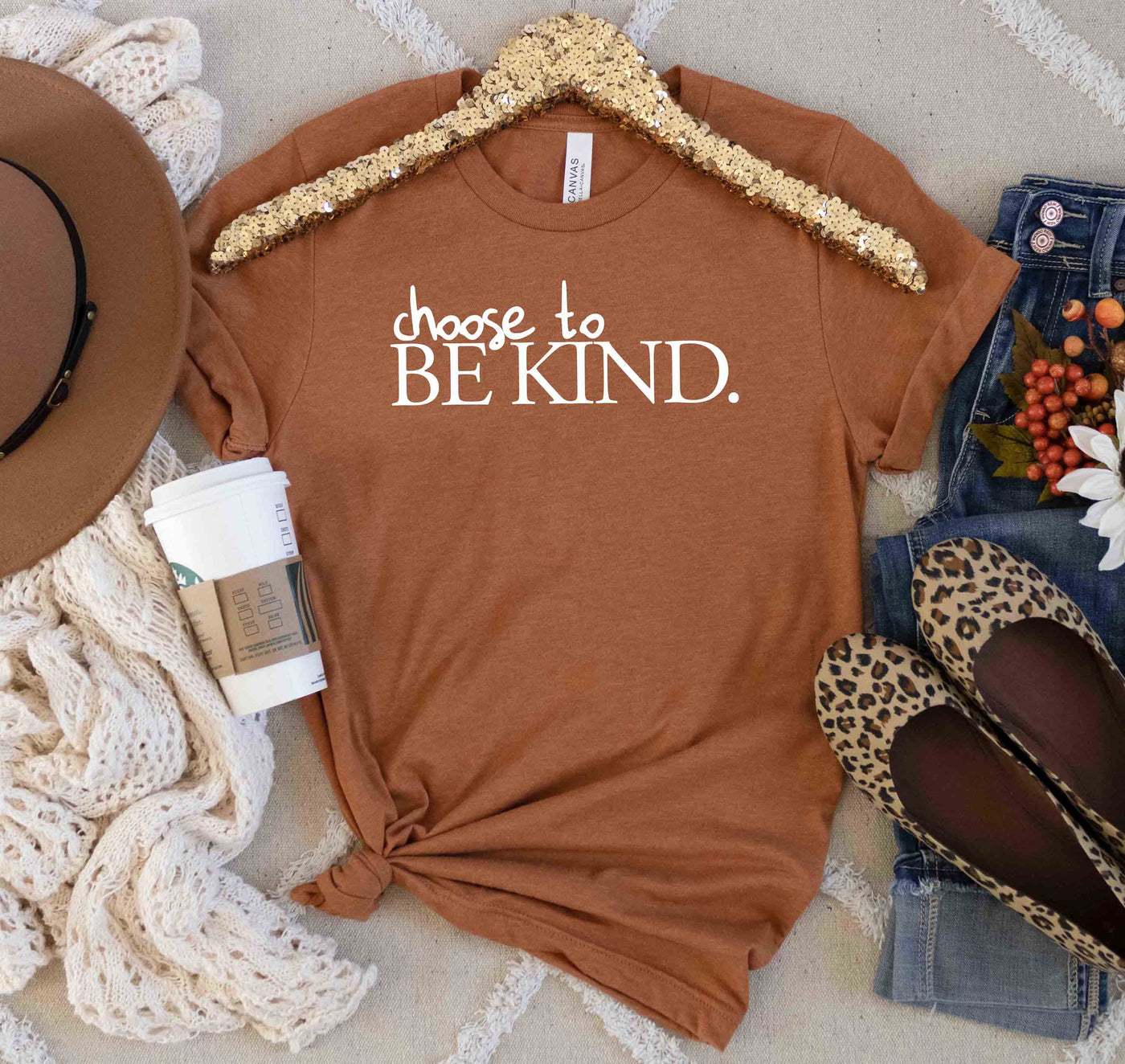 Choose to BE KIND. T-Shirt