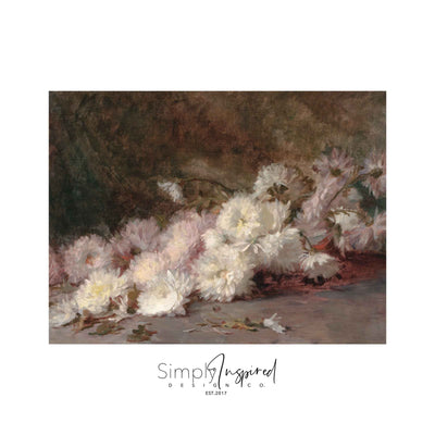 Chrysanthemums Print