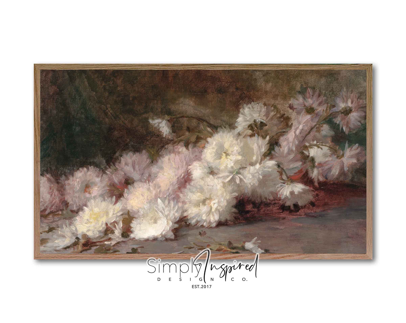 FRAME TV ART | Chrysanthemums