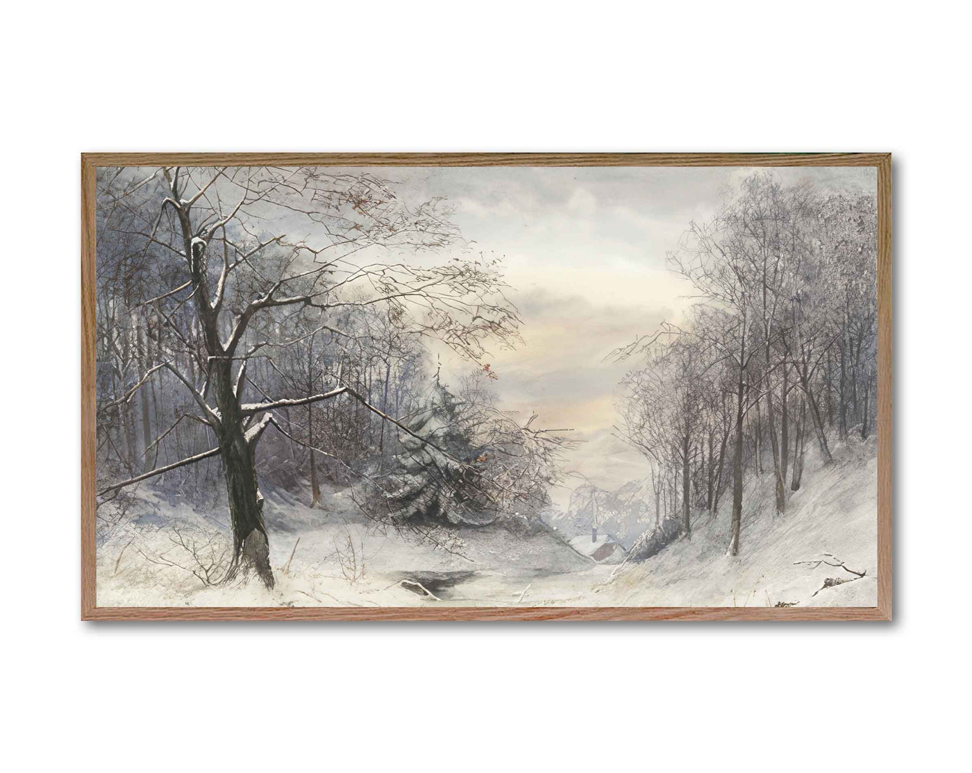 FRAME TV ART |  Cold Winters Morning
