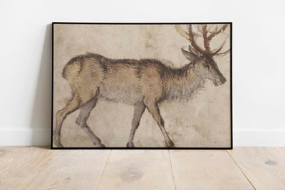 Comet the Reindeer Print