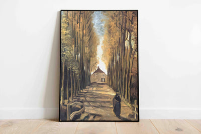 Cottage in the woods Print