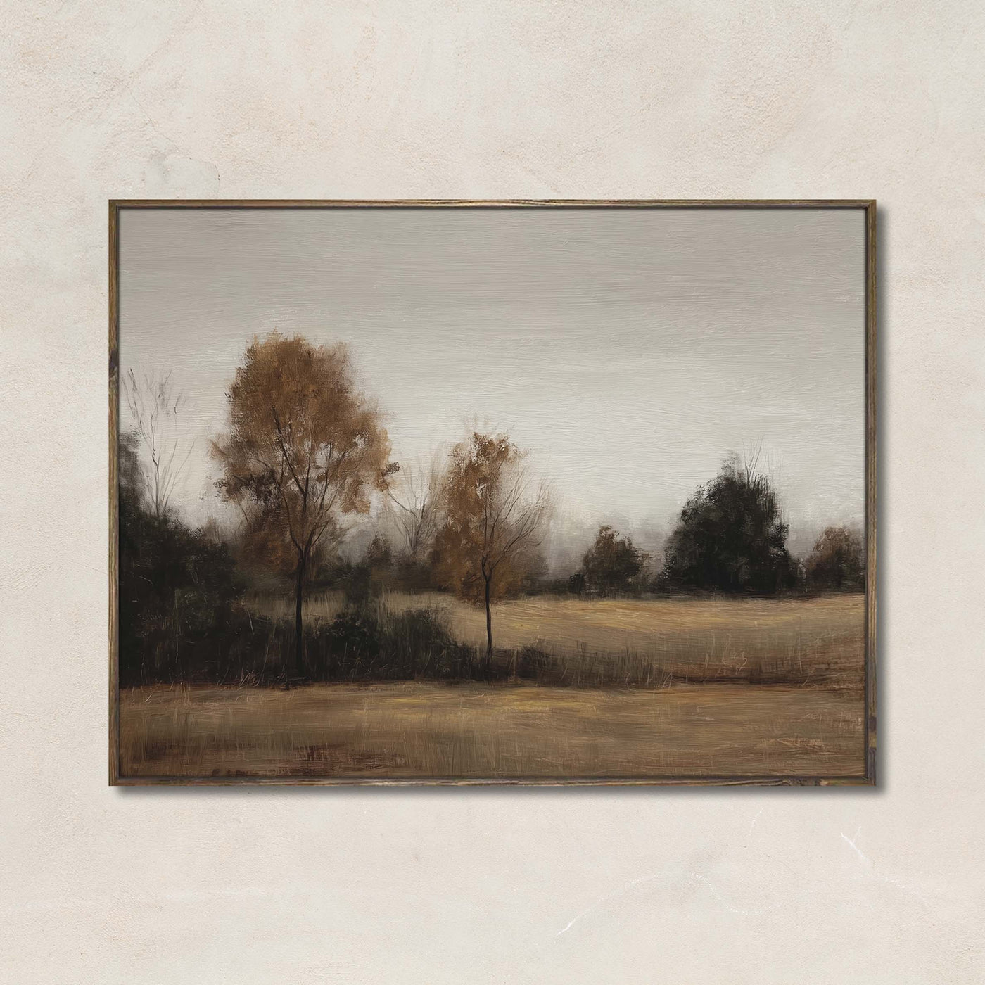 Fall Landscape Canvas Art - "Edge of the Season"