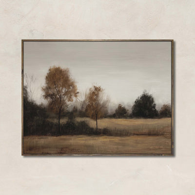 Fall Landscape Canvas Art - "Edge of the Season"