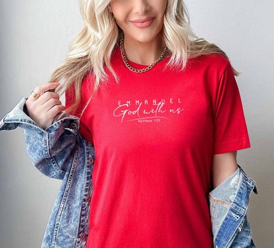 Emmanuel God with us T-Shirt