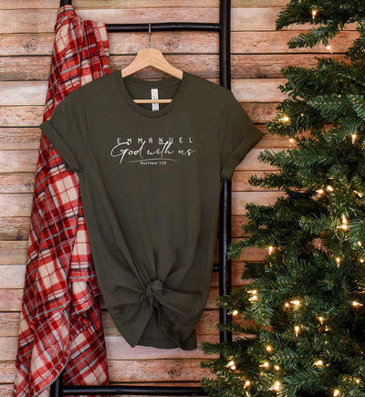 Emmanuel God with us T-Shirt
