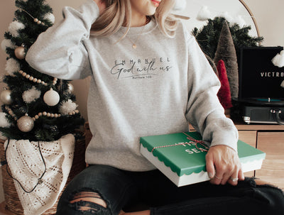Emmanuel God with us Sweatshirt