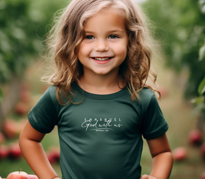 YOUTH/KID  Emmanuel God with us T-Shirt