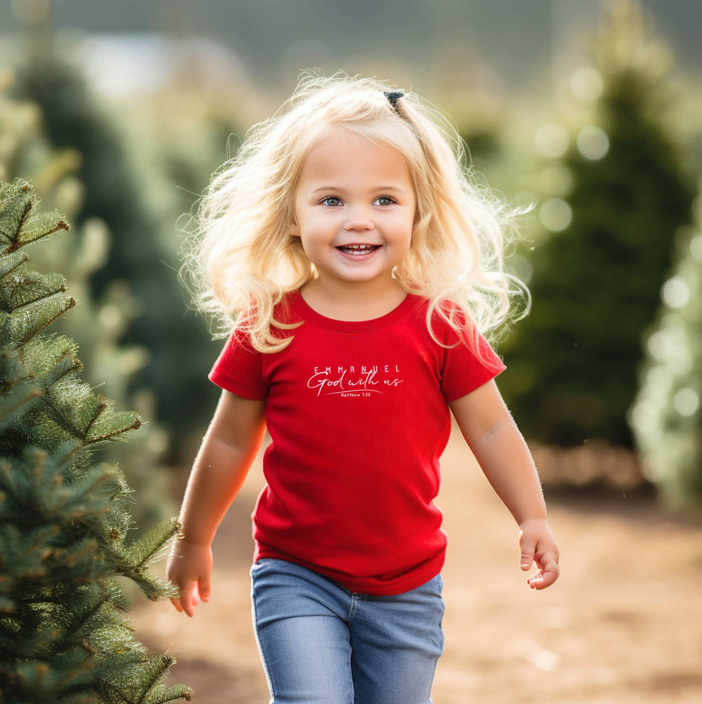 YOUTH/KID  Emmanuel God with us T-Shirt