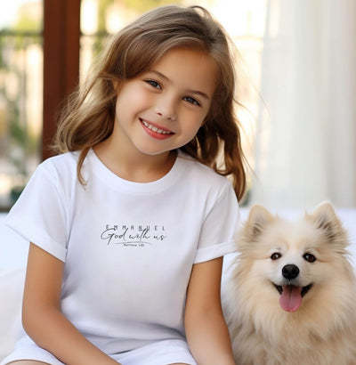 YOUTH/KID  Emmanuel God with us T-Shirt