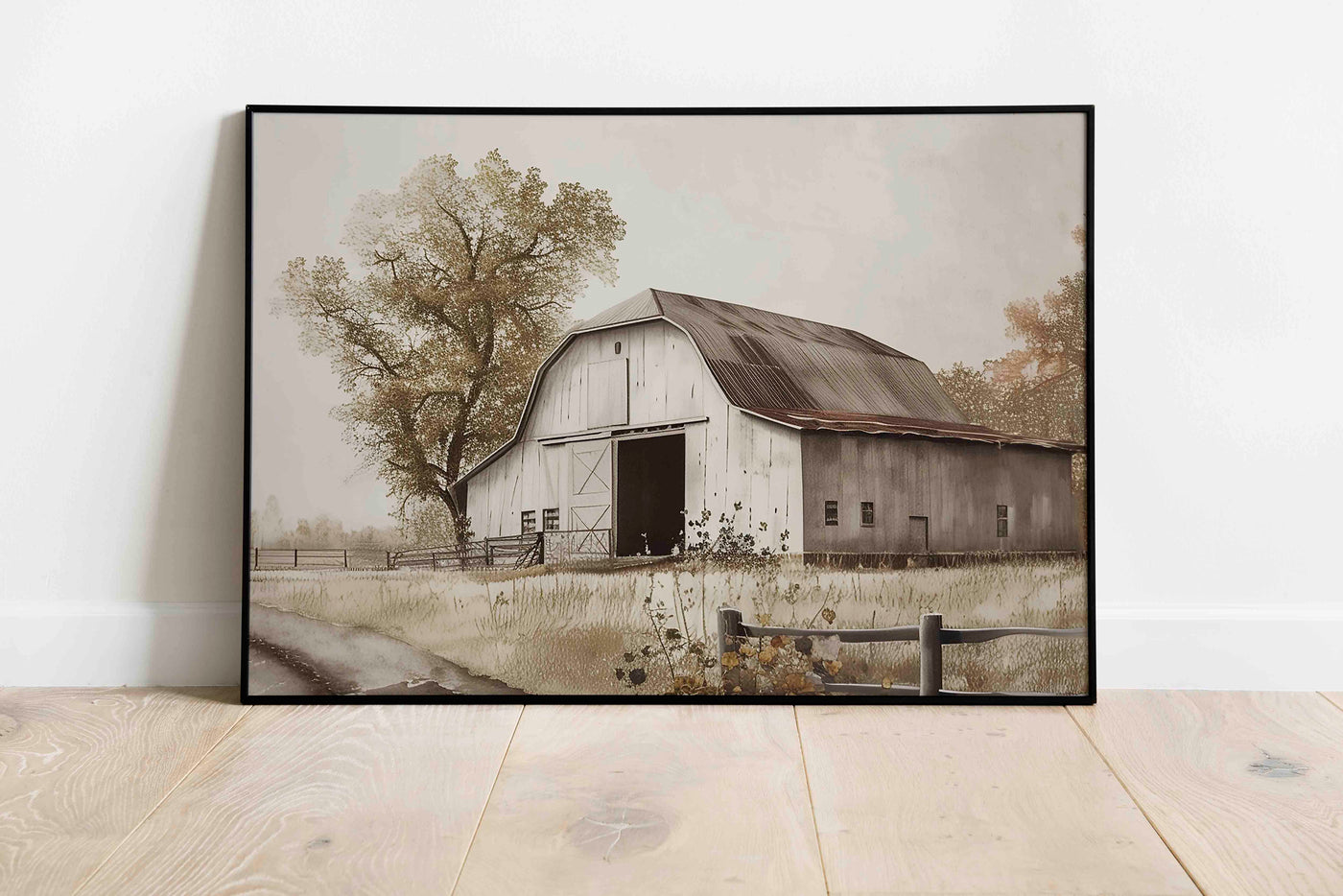 Fall at the barn  - DIGITAL