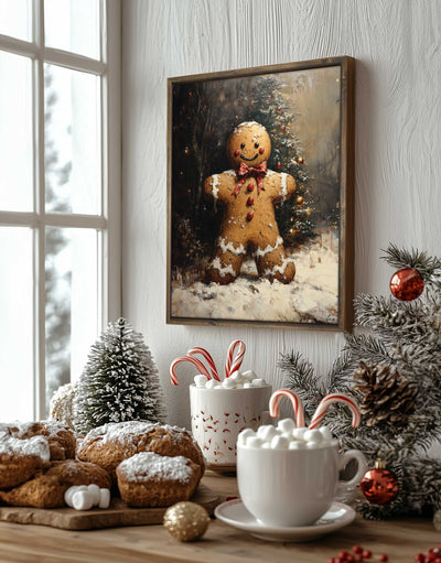 Festive Gingerbread Man
