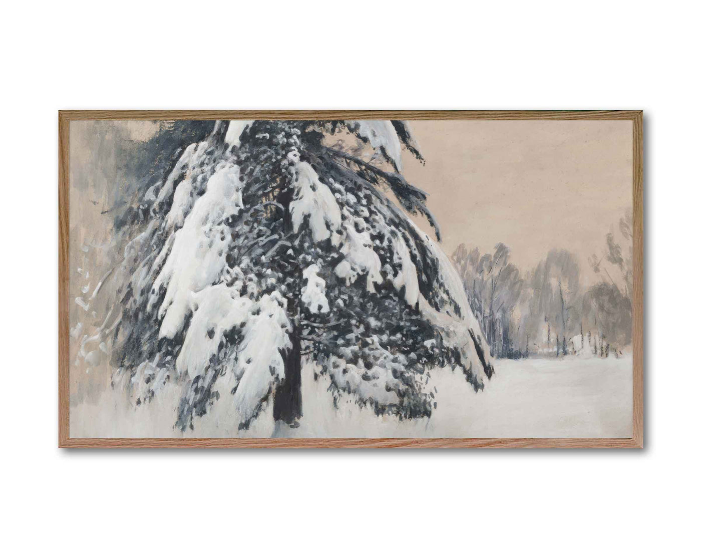 FRAME TV ART |  Frosted Tree
