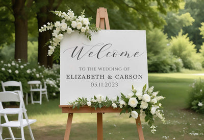 Welcome to the Wedding of Sign
