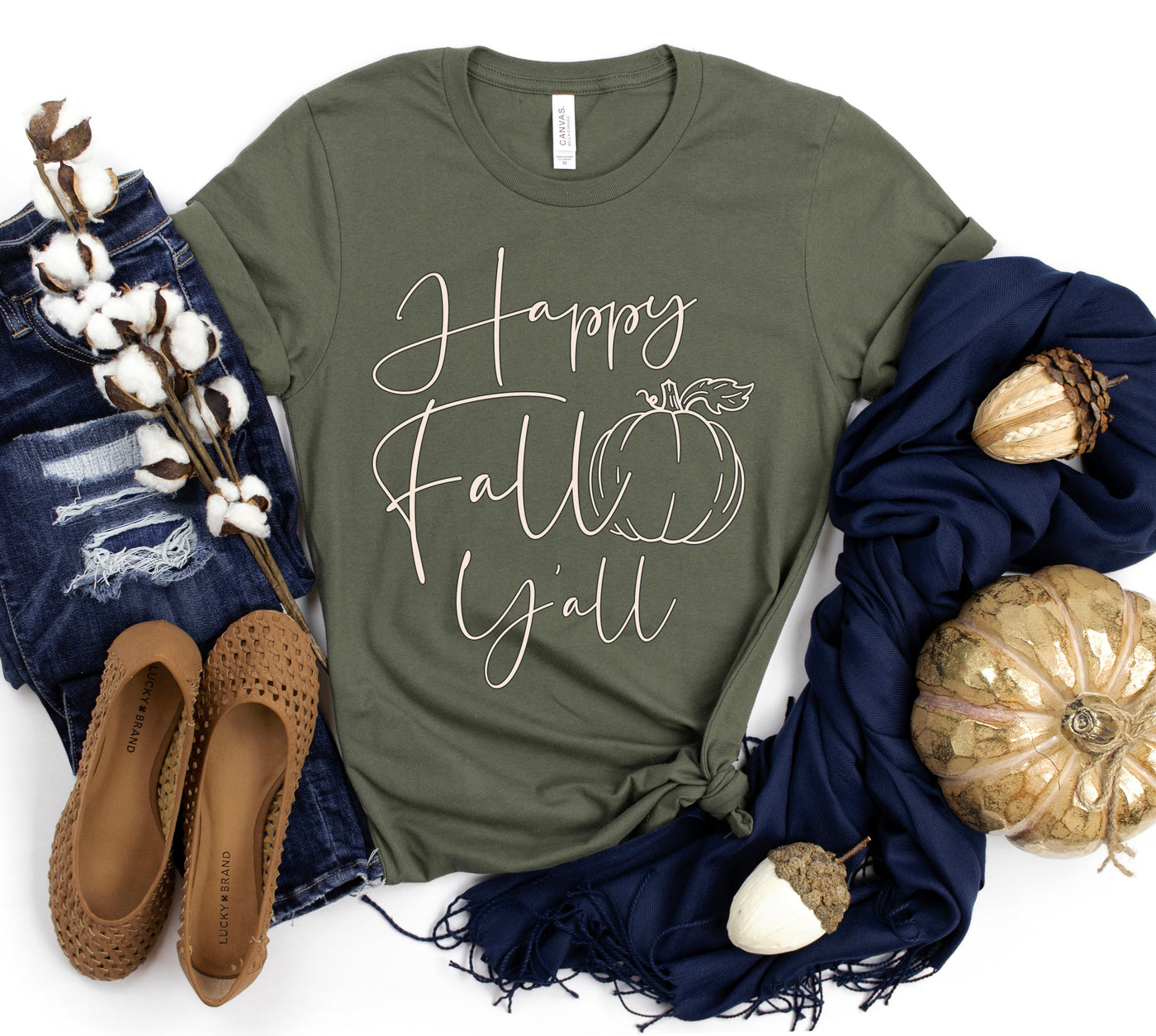 Happy Fall Y'all T-Shirt