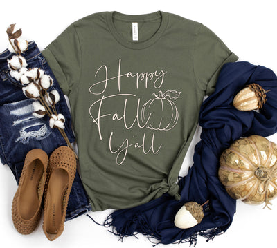 Happy Fall Y'all T-Shirt