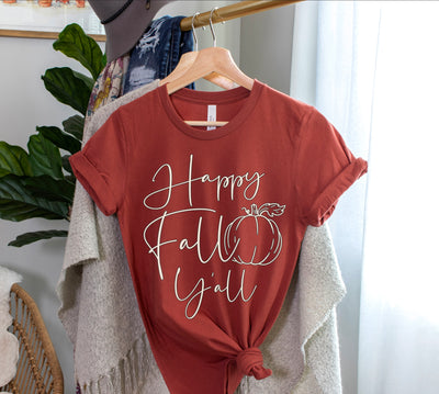 Happy Fall Y'all T-Shirt