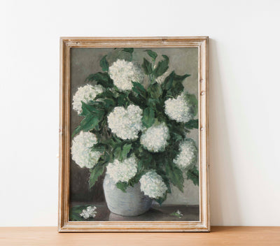 Hydrangea Bloom Print