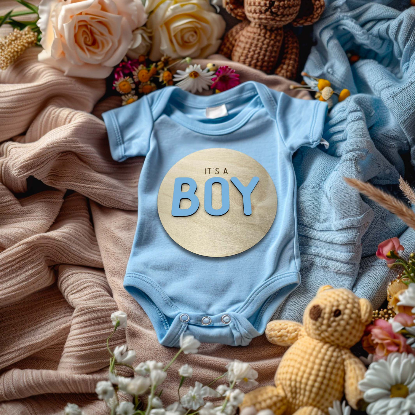 It's a BOY Announcement