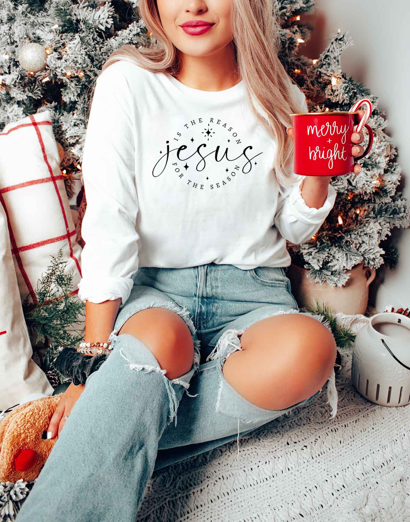Jesus is the Reason Long Sleeve Tee