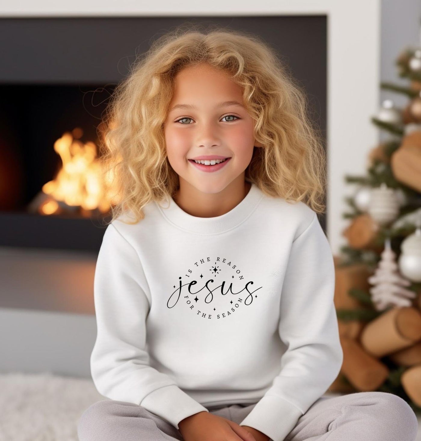 YOUTH/KID Jesus is the Reason Sweatshirt