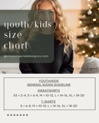 YOUTH/KIDS Santa Baby Sweatshirt